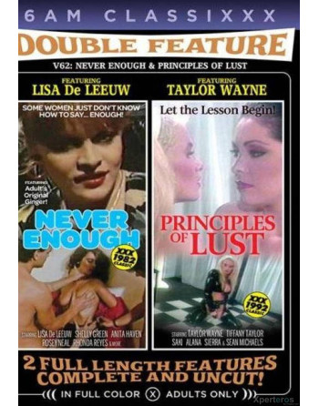 Artikelbild von Double Feature V62  Never Enough/Principles Of Lust